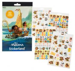 AUTOCOLLANTS DISNEY MOANA - 4 PAGES